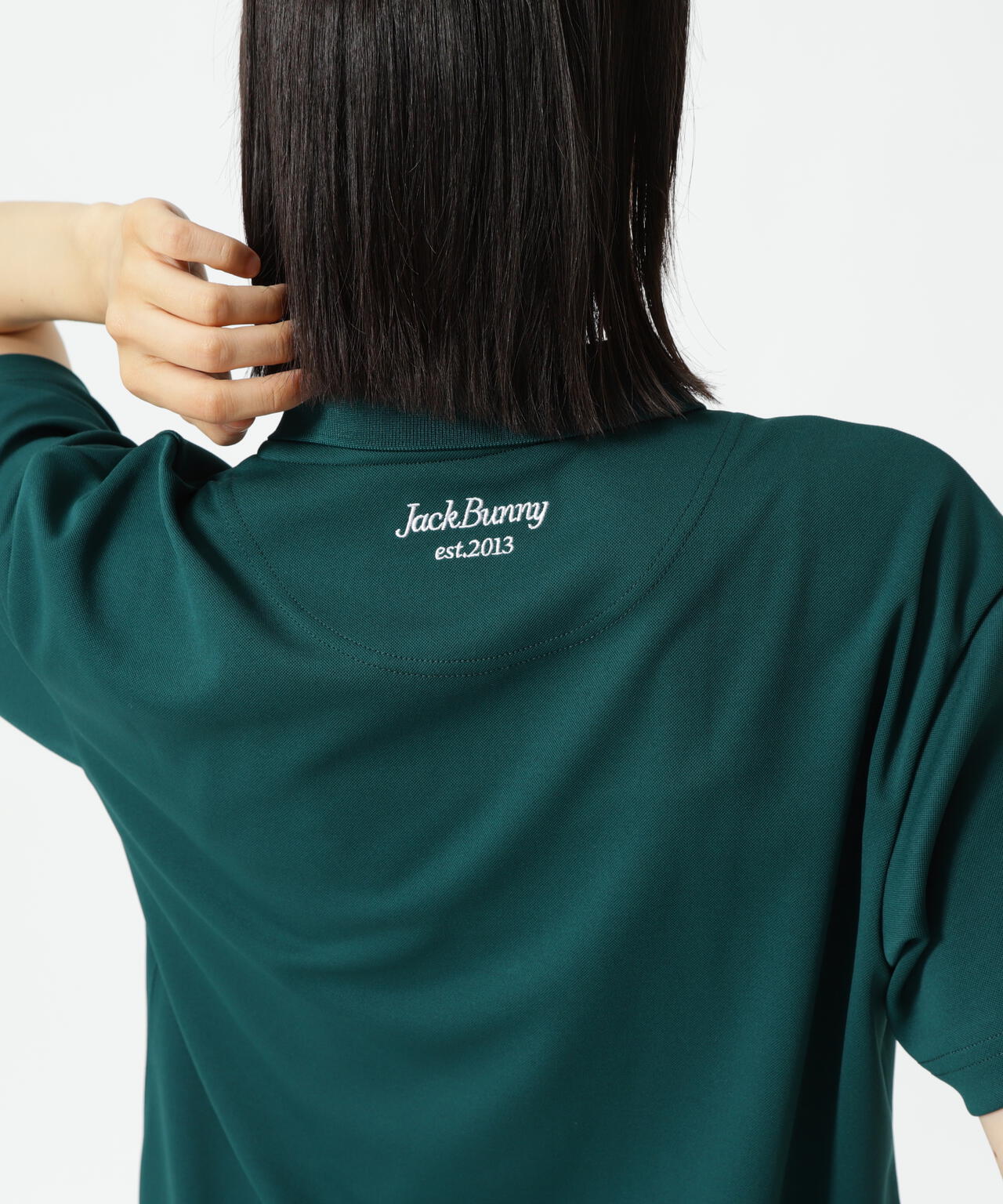 【直営店舗&公式オンライン限定】うさぎ刺繍PEポロシャツ