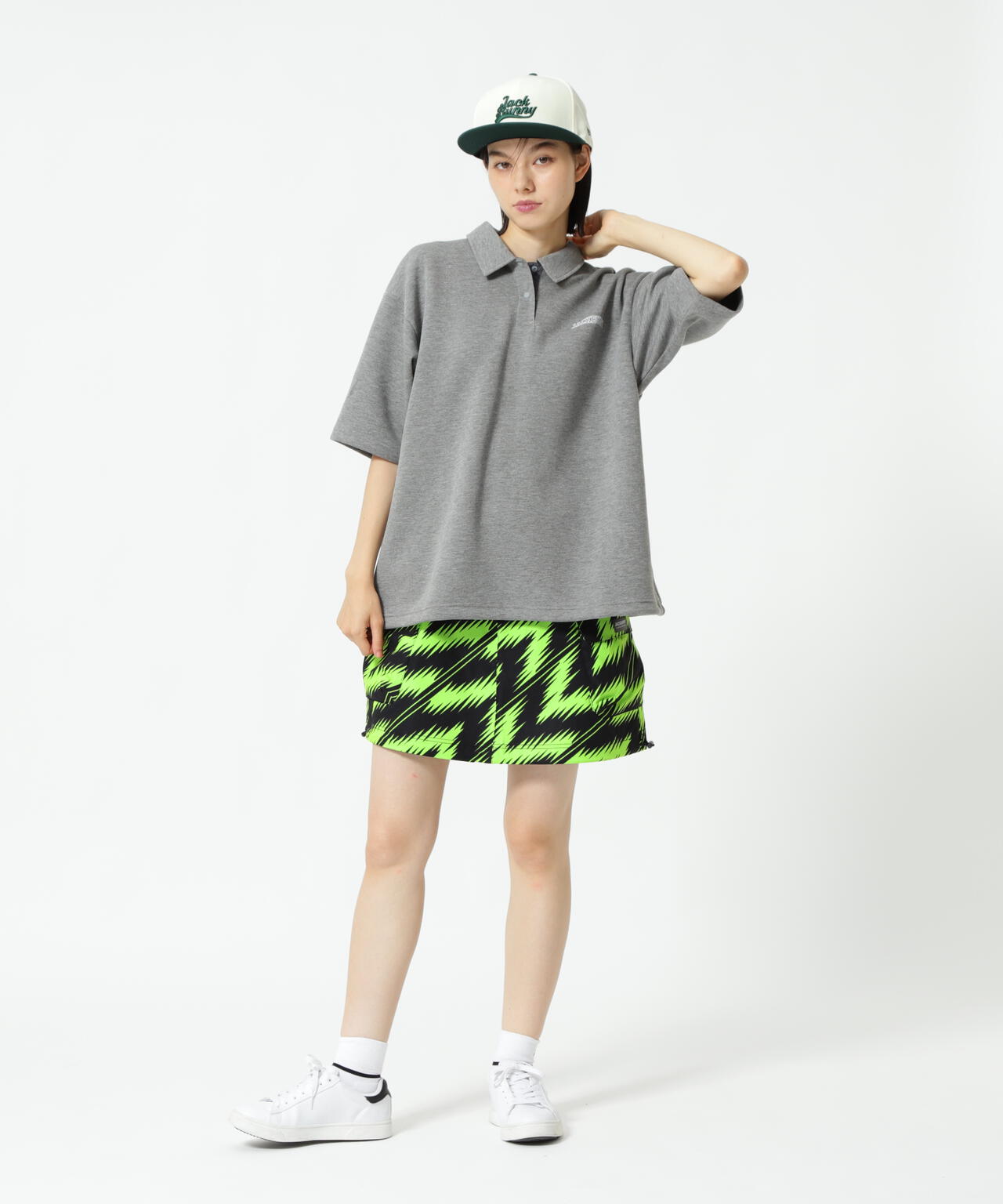 T/Rダンボール五分袖ポロシャツ | Jack Bunny!!（ジャックバニー