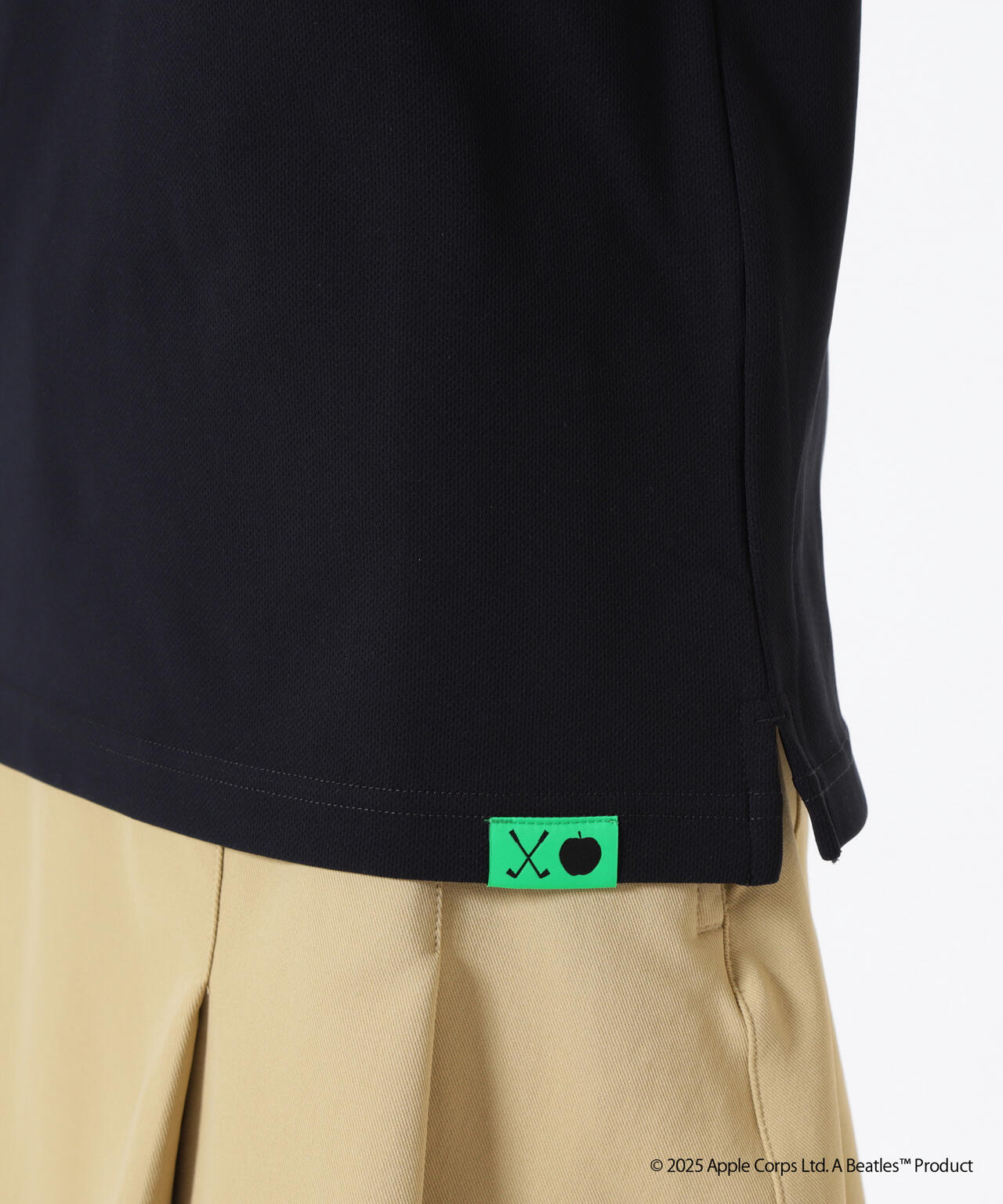 【The BEATLES ×Jack Bunny!!】メッシュ天竺 半袖ポロシャツ