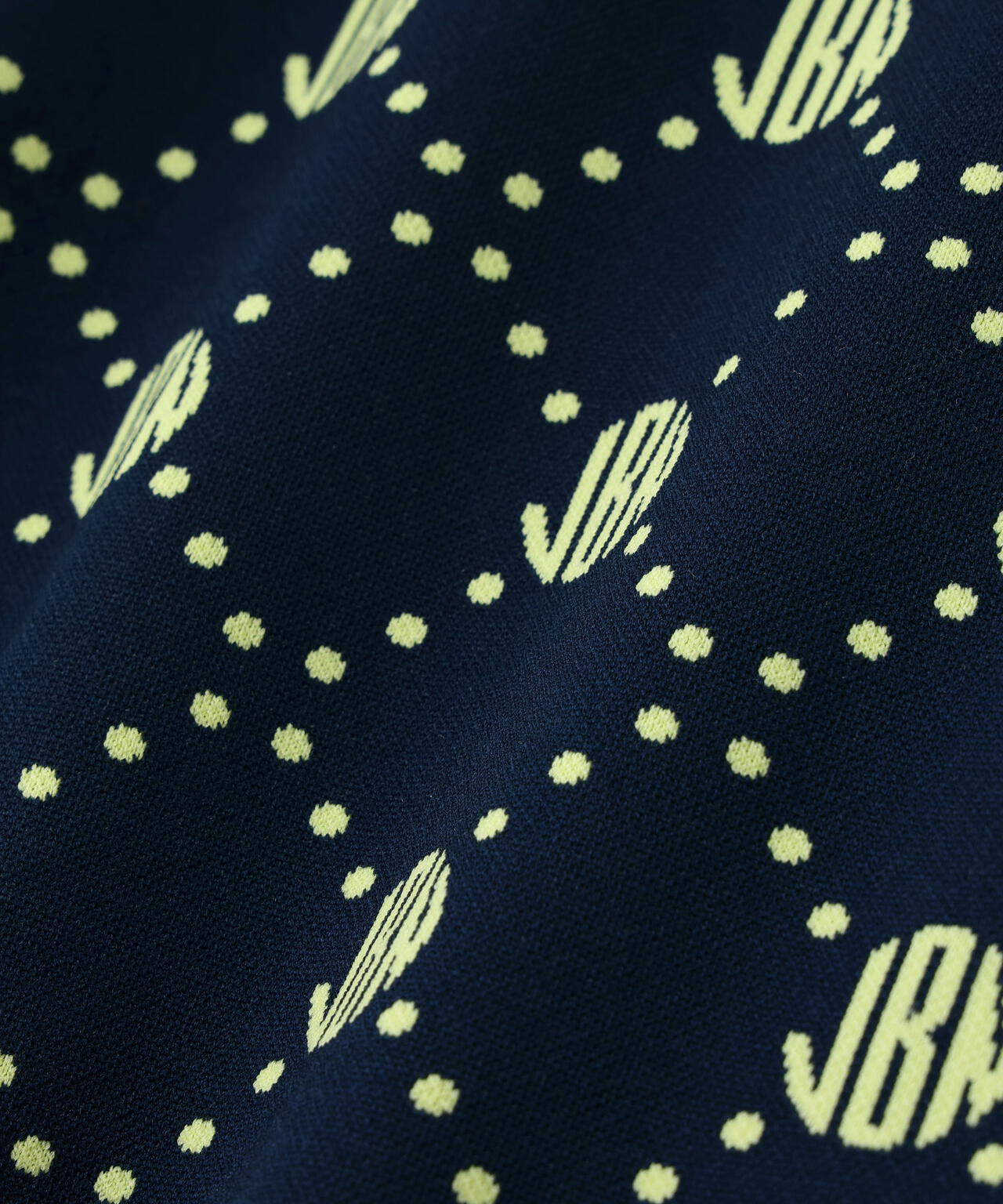 ロゴ モノグラムジャガードブルゾン