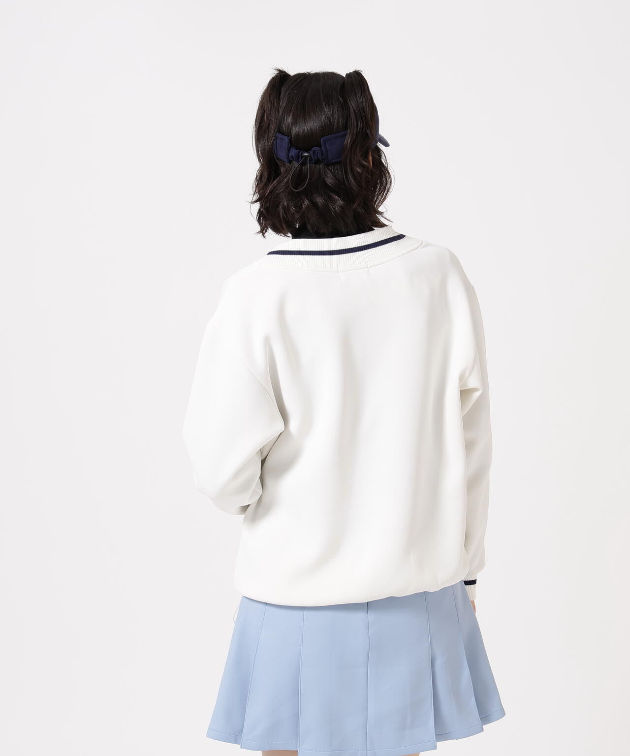 新品★正規★Jack Bunny/ジャックバニー★Vネック★シンプル★ベスト★プロ着用★メンズ★白/ホワイト★4/M★パーリーゲイツ★ラスト★ PREMIUM SALEJack Bunny!! by PEARLY GATESジャックバニー!! ネックロゴ  レディースモックネックニットセーター⁄プルオーバー263-4274048⁄24C | パーリーゲイツ by ゴルフウェーブ