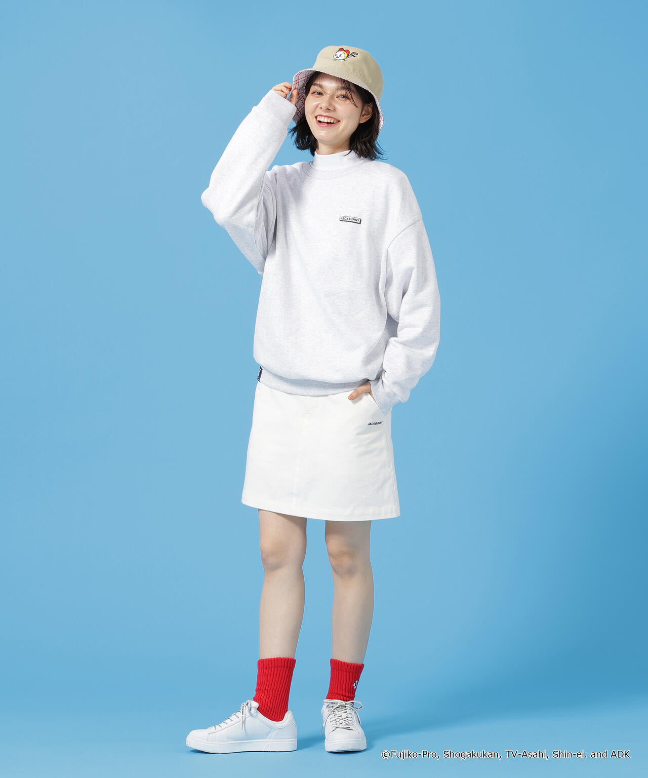 ドラえもん】T/C裏毛長袖クルーネックスウェットプルオーバー | Jack