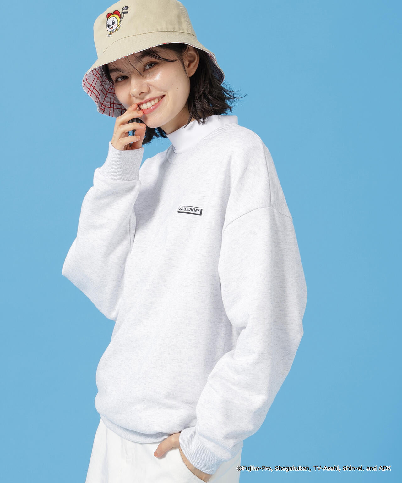 ドラえもん】T/C裏毛長袖クルーネックスウェットプルオーバー | Jack