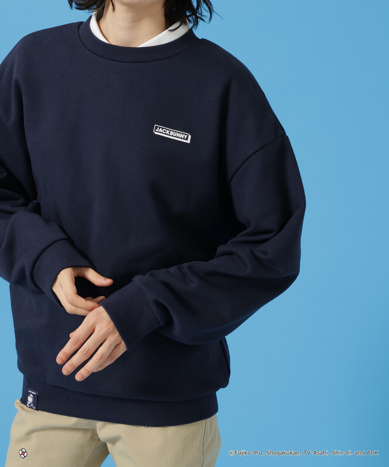 ドラえもん】T/C裏毛長袖クルーネックスウェットプルオーバー | Jack