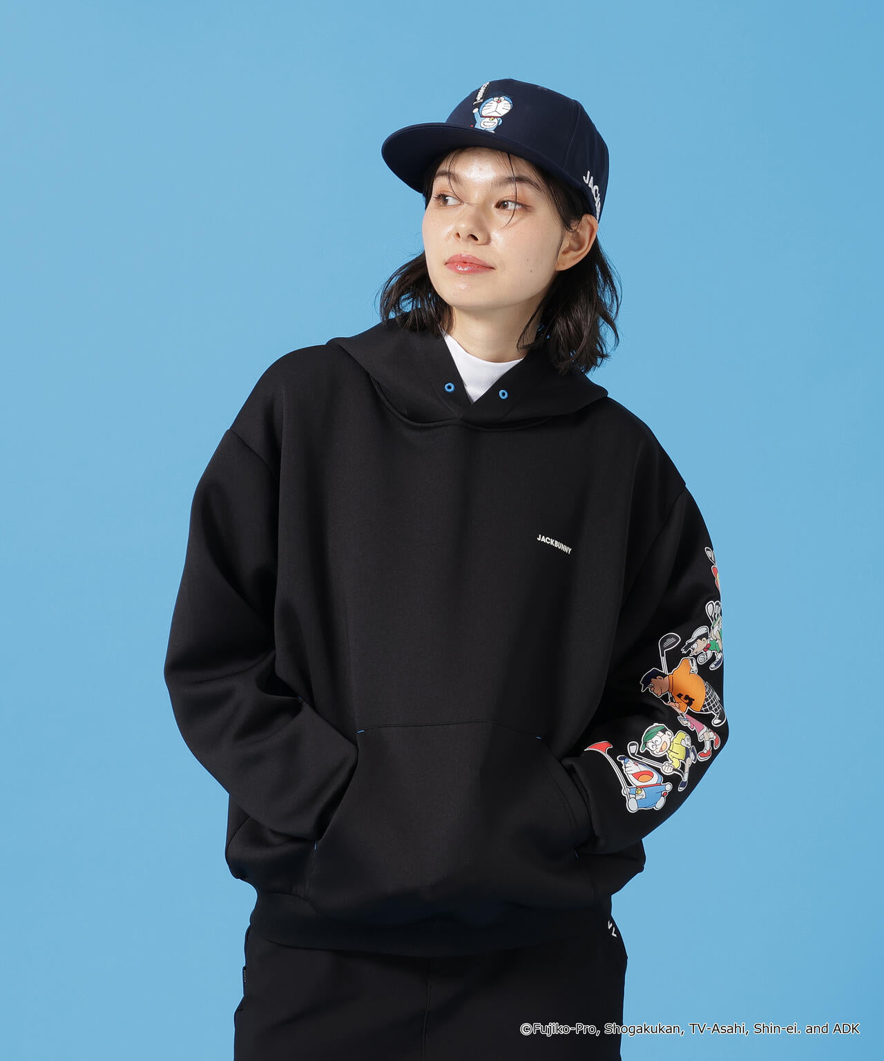 ドラえもん】【公式オンライン限定】集合アートフーディプルオーバー