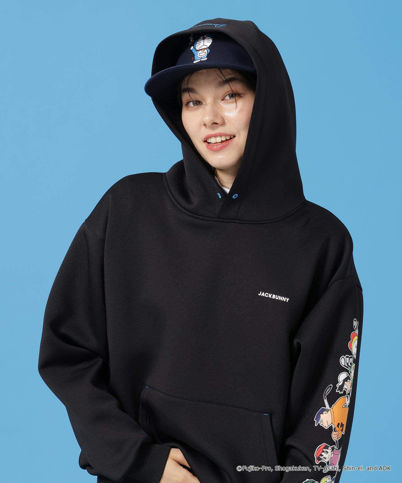 【ドラえもん】【公式オンライン限定】集合アートフーディプルオーバー