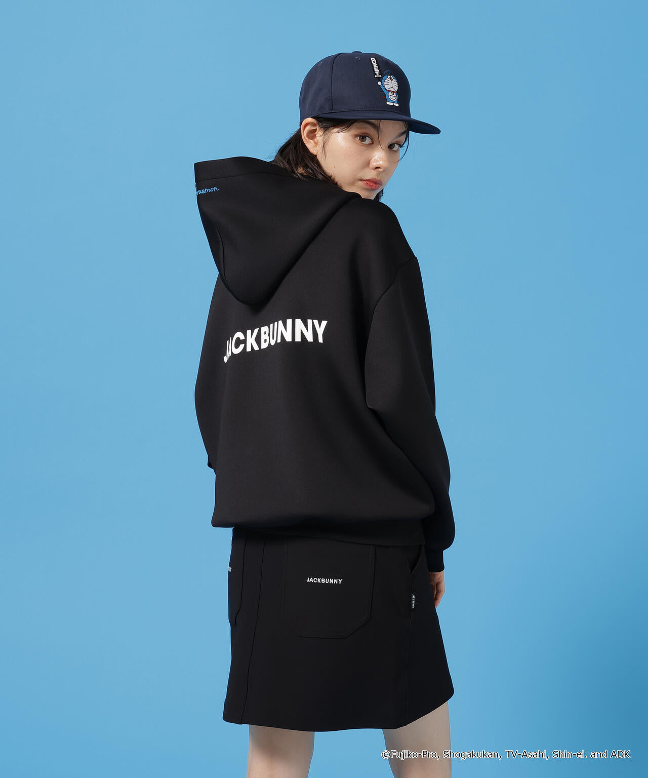 ポ*u様 新品■29,700円【ジャックバニー】ドラえもん　ブルゾン　ウェア 5 ドラえもん】【公式オンライン限定】集合アートフーディプルオーバー