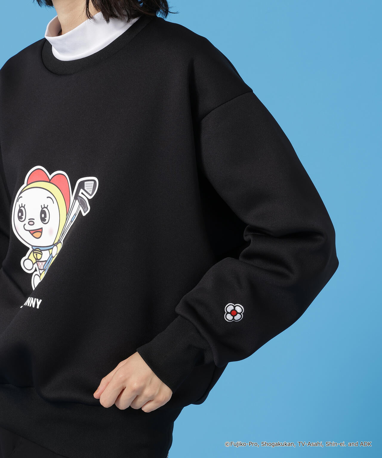 【ドラえもん】【直営店舗&公式オンライン限定】クルーネックダンボールスウェットプルオーバー