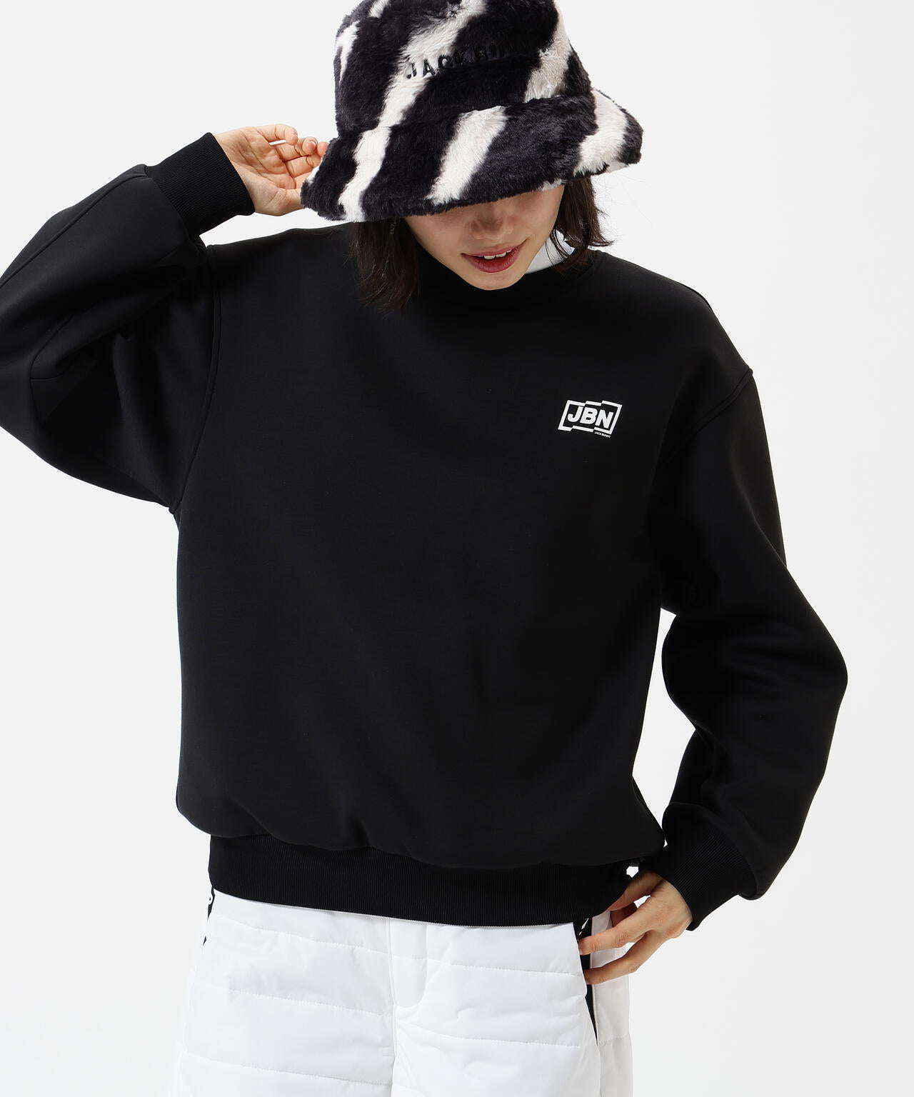 JBMINT】オクタ裏地付きダンボール長袖スウェットプルオーバー | Jack
