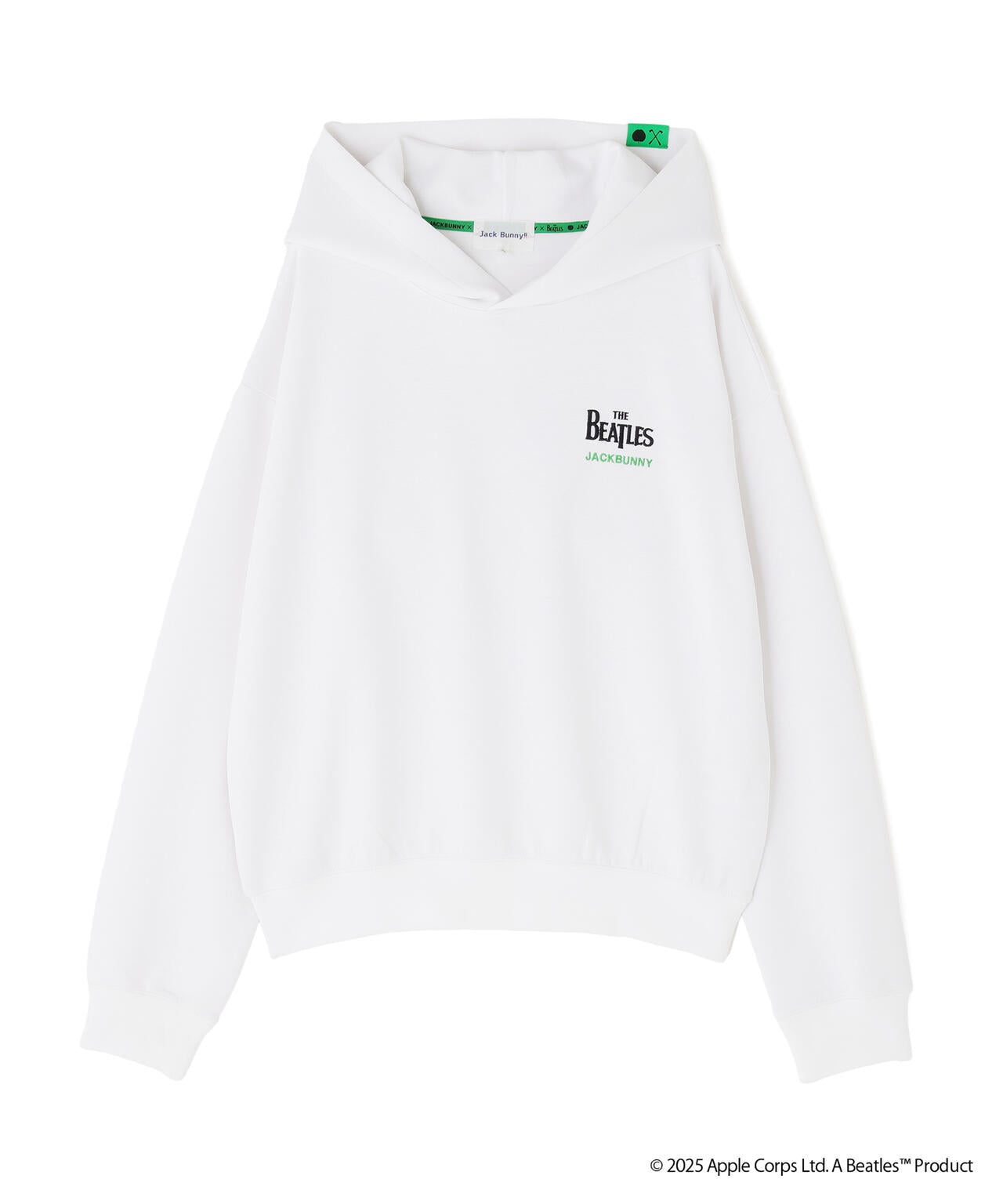 【The BEATLES ×Jack Bunny!!】T/Cダンボール長袖プルオーバーフーディ