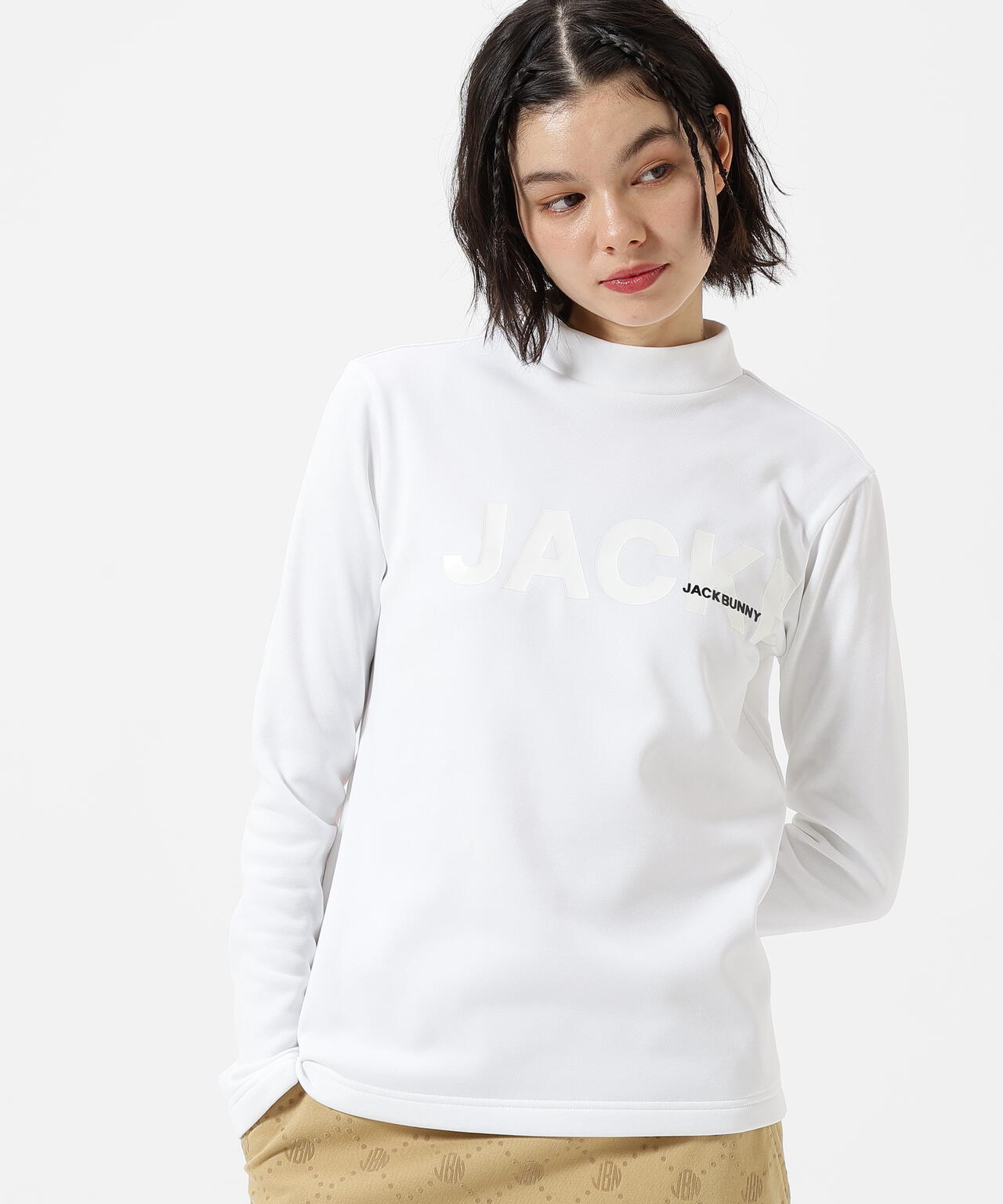 KARUISHI 長袖モックネックカットソー | Jack Bunny!!（ジャックバニー