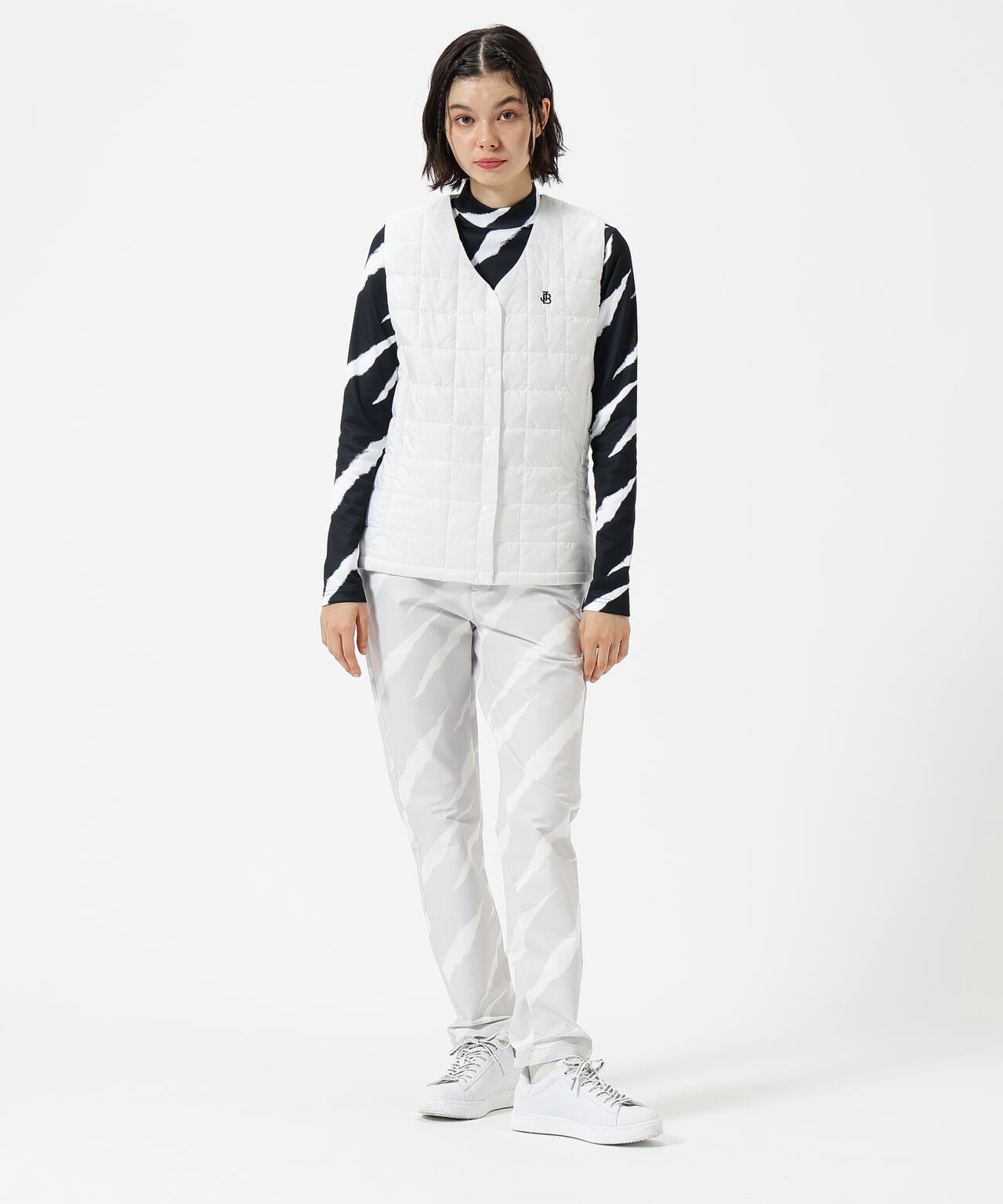 KARUISHI長袖モックネックカットソー | Jack Bunny!!（ジャックバニー