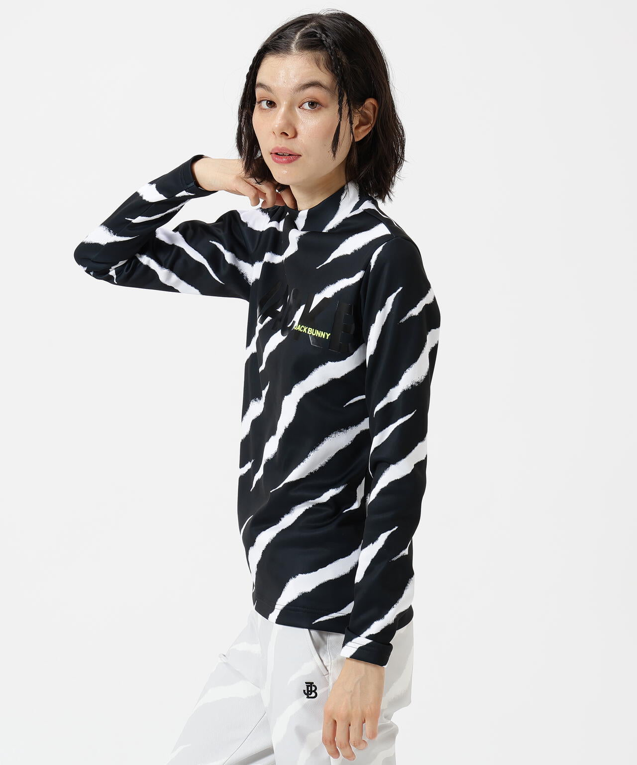 KARUISHI長袖モックネックカットソー | Jack Bunny!!（ジャック