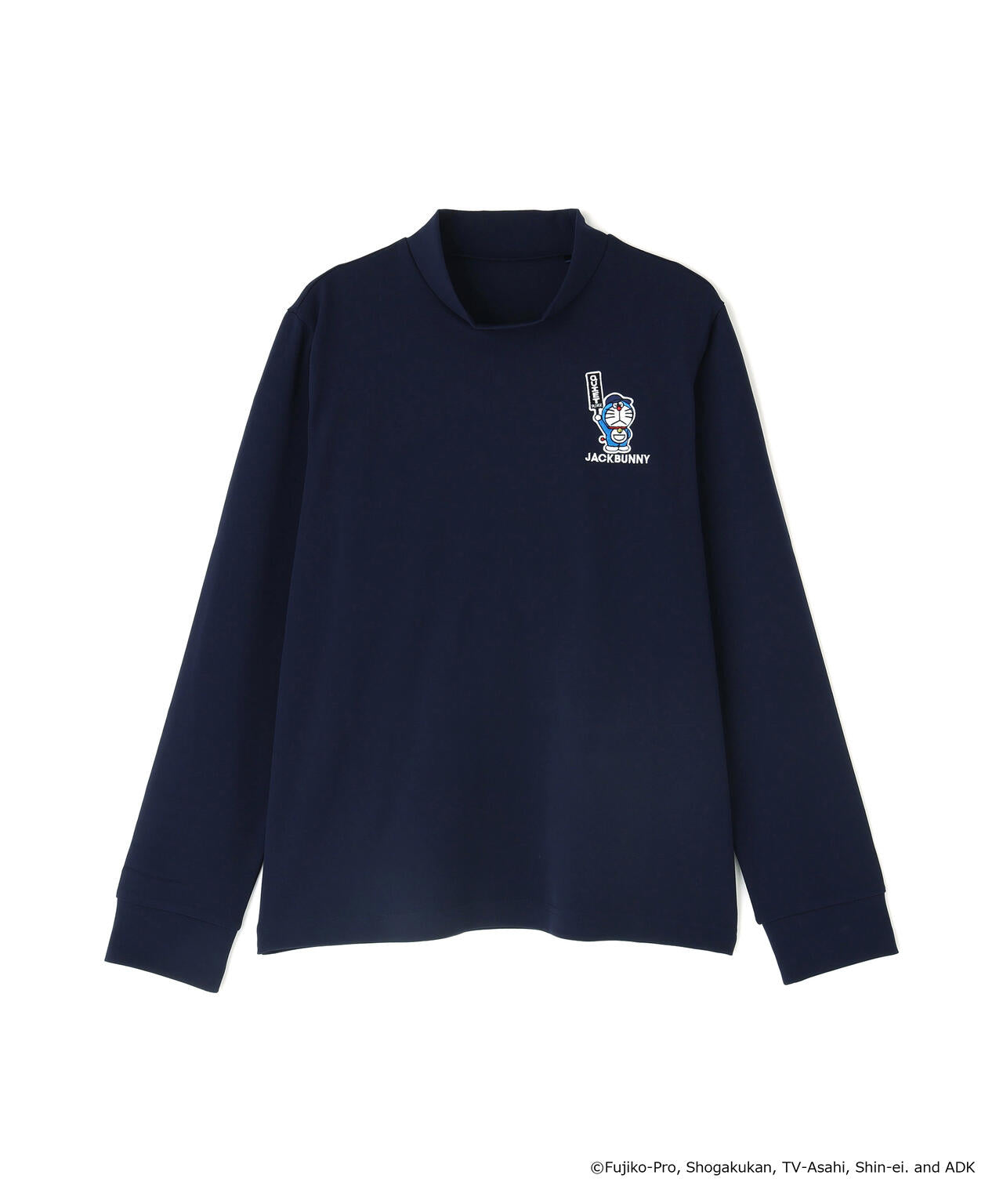 ドラえもん】PE天竺長袖モックネックカットソー | Jack Bunny