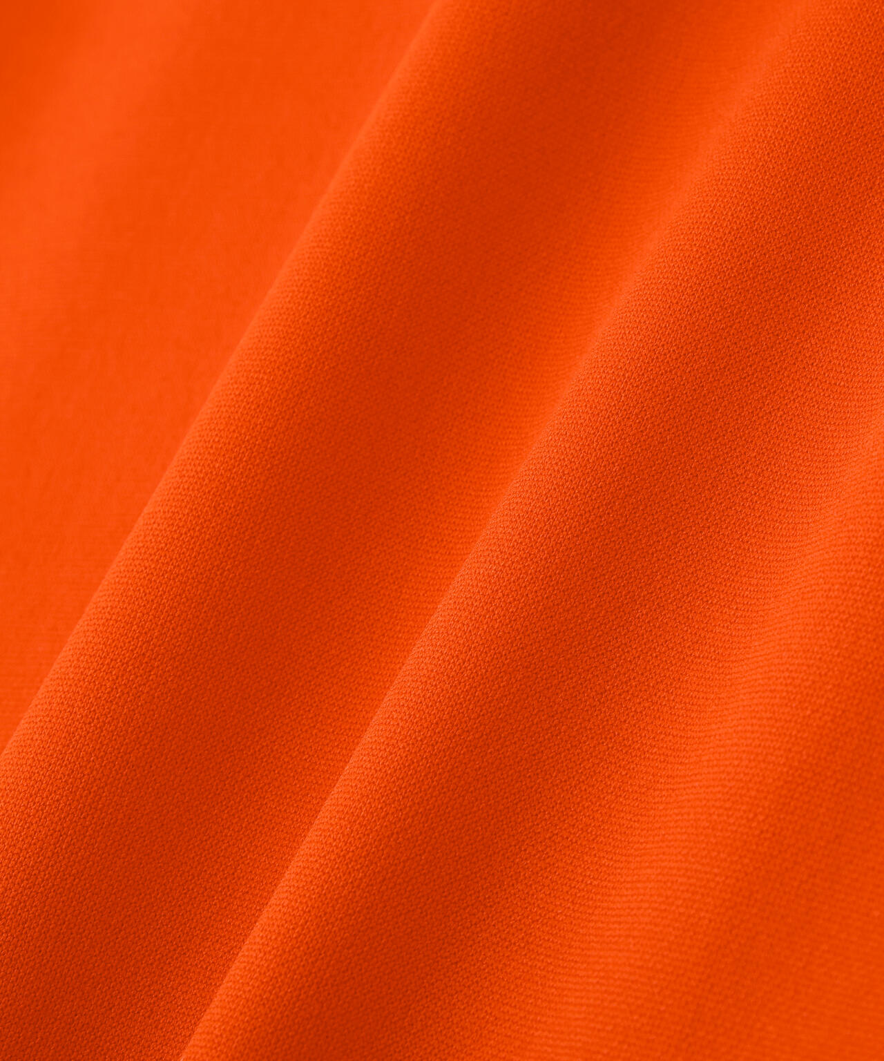 天竺ポンチ五分袖モックネック