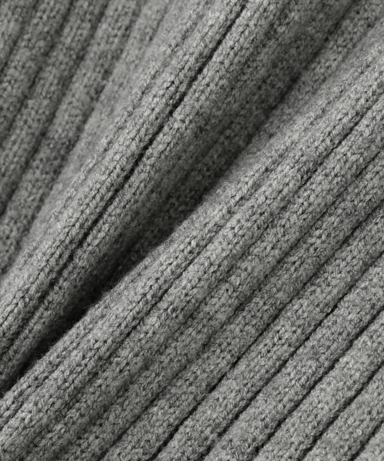 7G2PLY袋編み リボン付きクルーネックニットプルオーバー