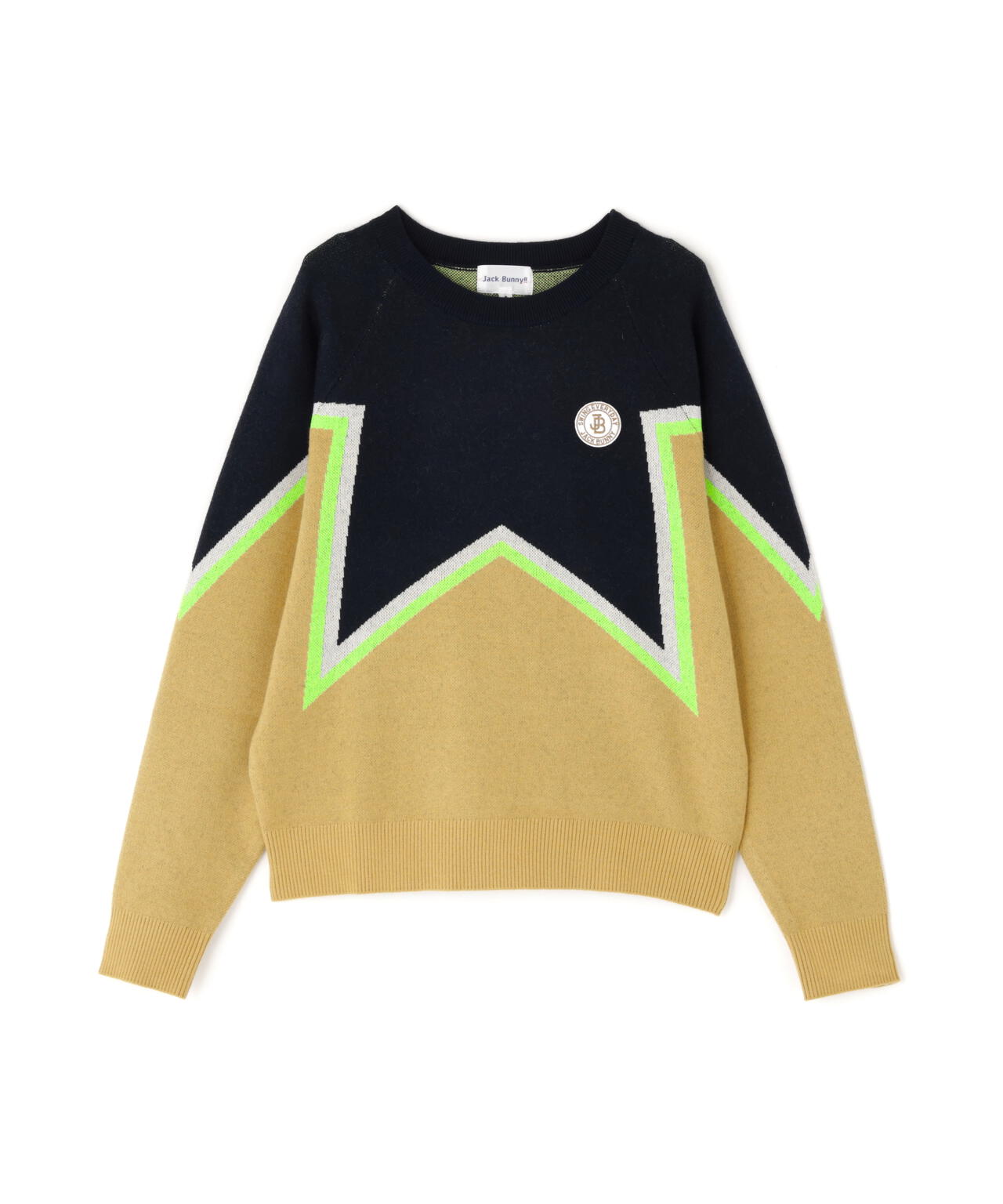 12Gダブルジャガード クルーネックニットプルオーバー | Jack