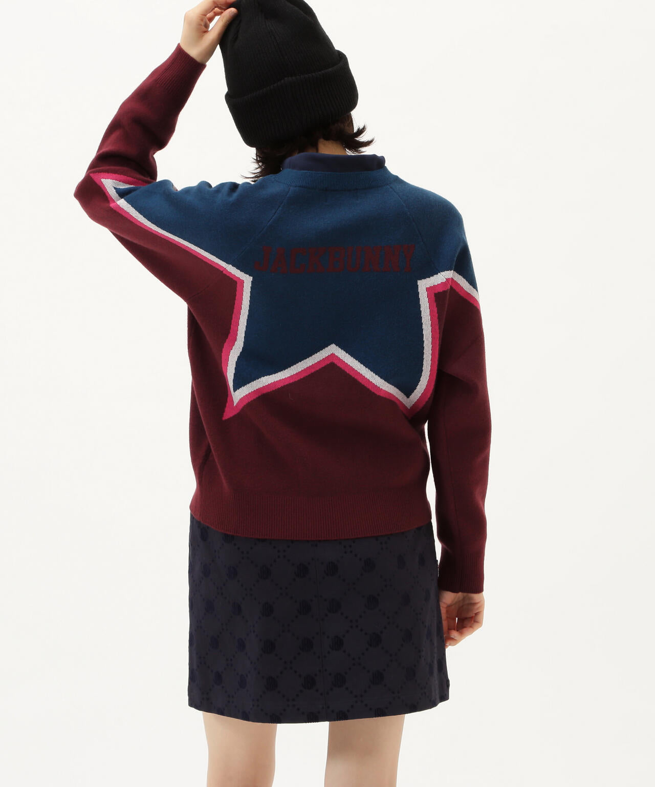 12Gダブルジャガード クルーネックニットプルオーバー | Jack