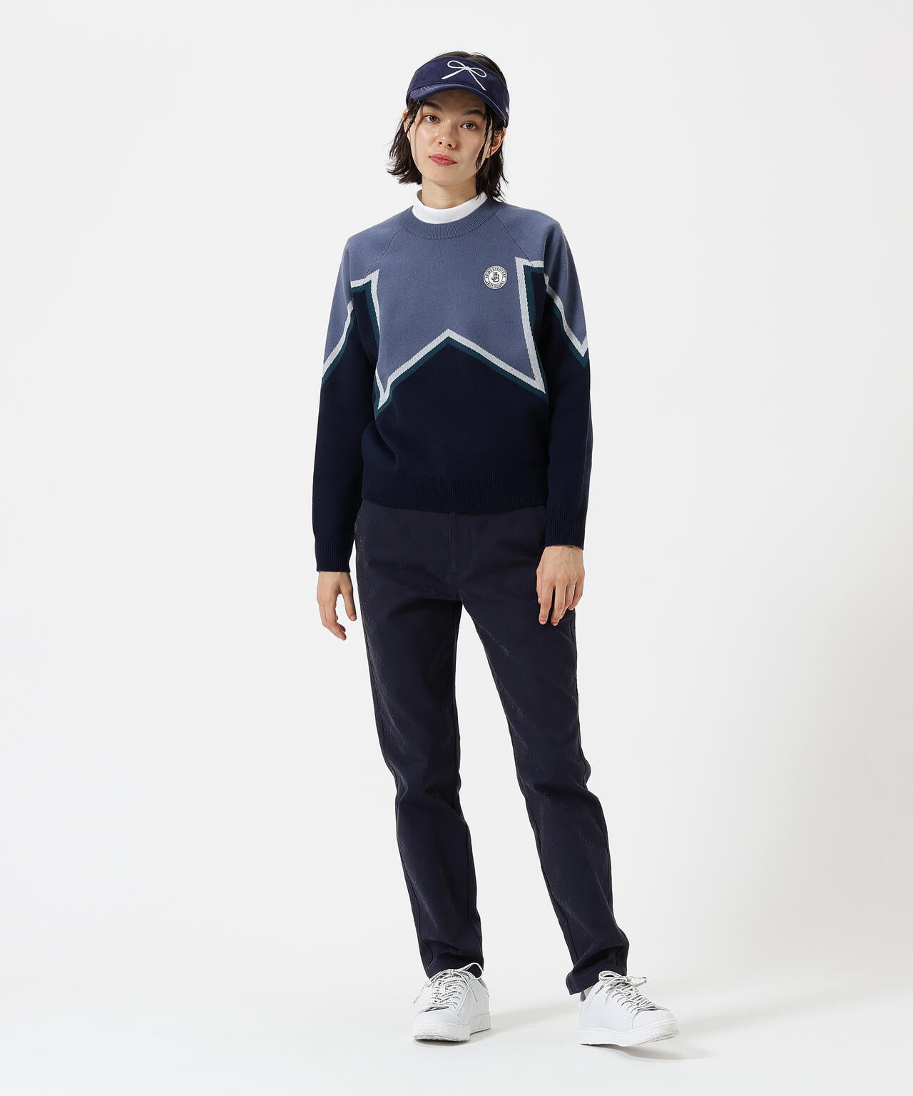 12Gダブルジャガード クルーネックニットプルオーバー | Jack