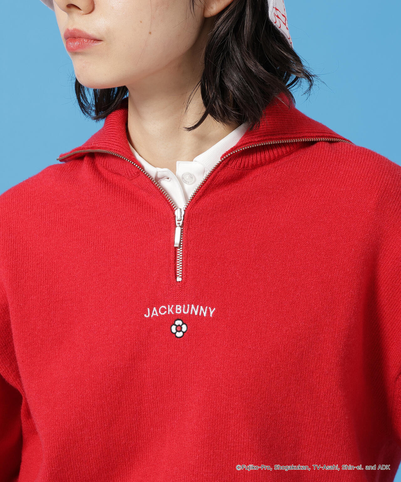 【新品タグ付】ジャックバニー　メンズ　ドラえもん　フルジップベスト　ＬＬ　紫 楽天市場】【PREMIUM CHOICE】Jack Bunny!! by PEARLY GATES ジャック