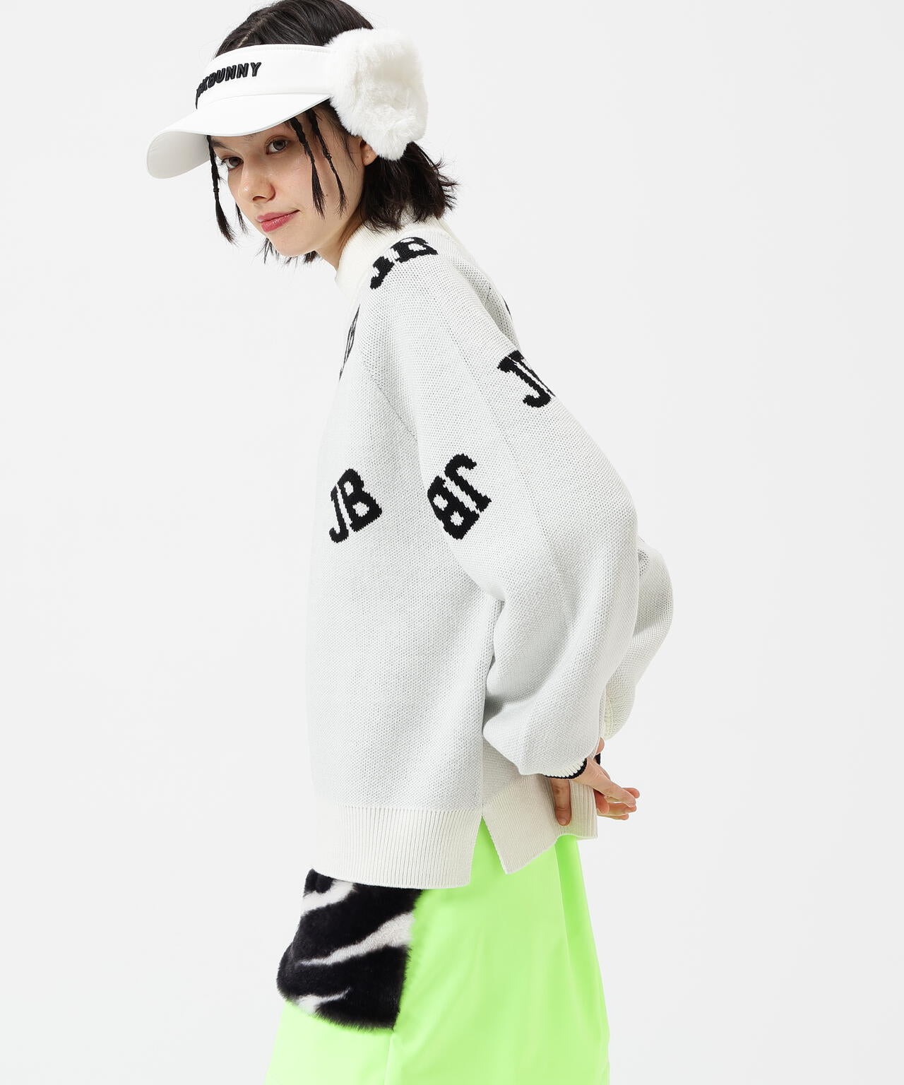 カジュアルモックネックニットプルオーバー | Jack Bunny!!（ジャック