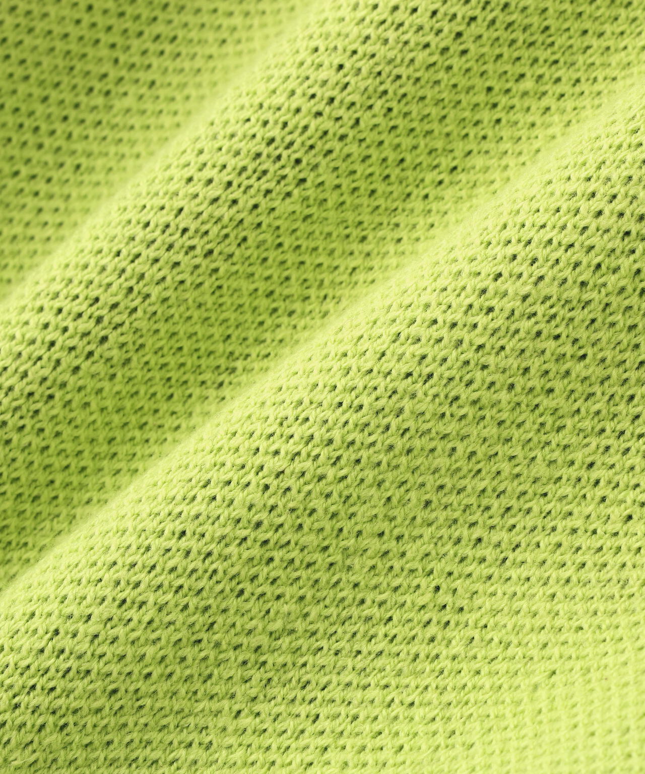 カジュアルモックネックニットプルオーバー