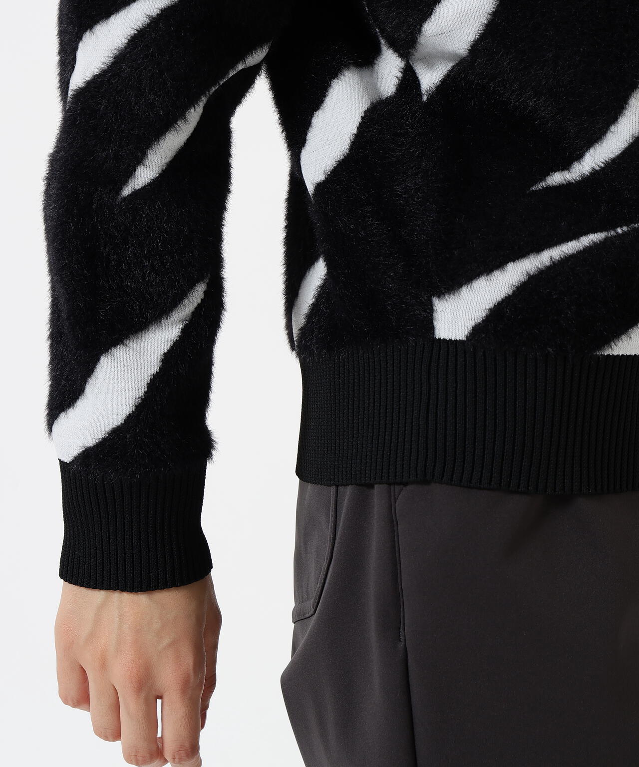 12Gダブルジャガードクルーネックニットプルオーバー | Jack Bunny