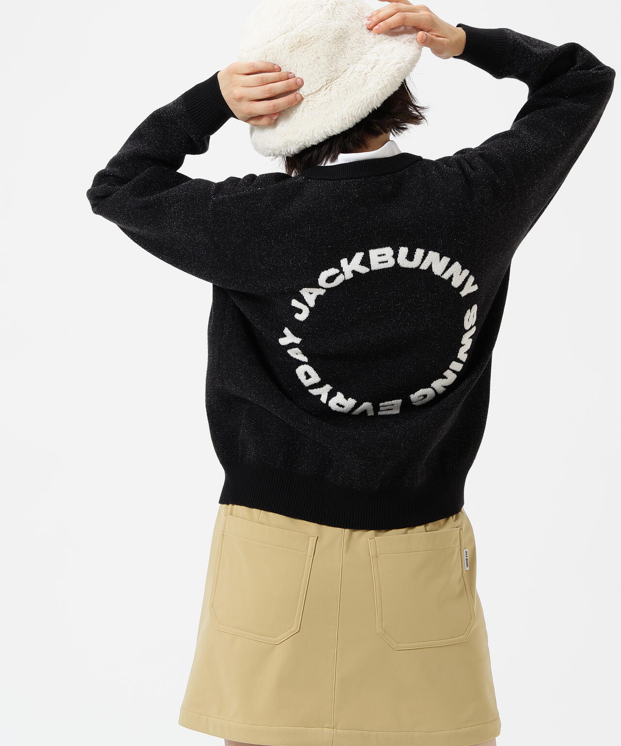 佐久間朱莉プロコラボカラーあり】12Gダブルジャガードクルーネック