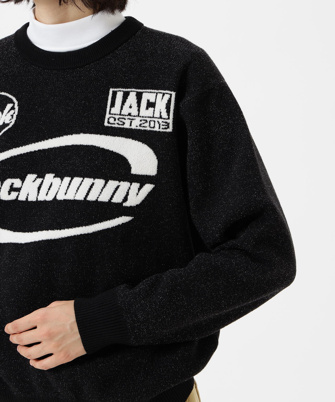 佐久間朱莉プロコラボカラーあり】12Gダブルジャガードクルーネック