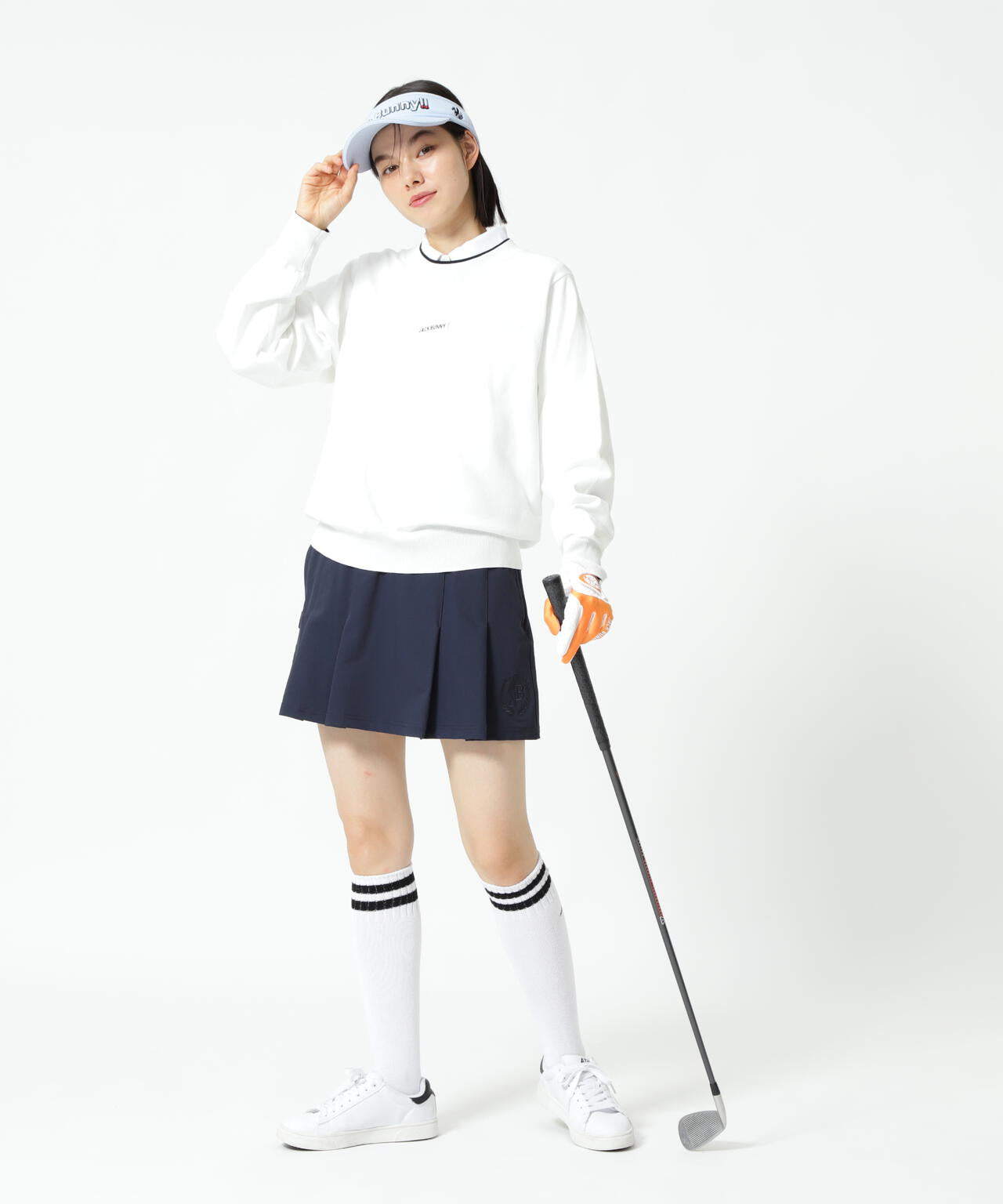 16Gクルーネックニットプルオーバー