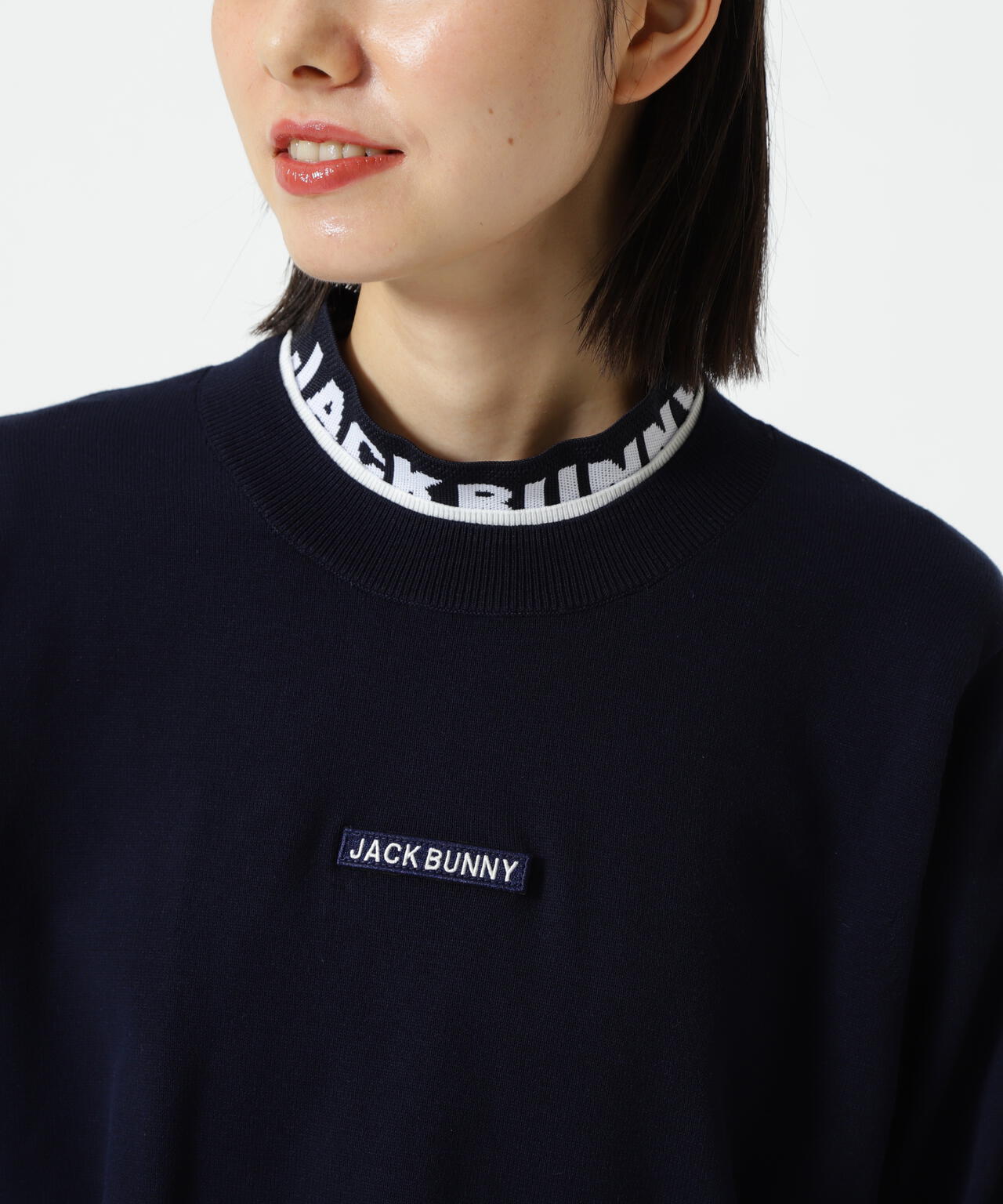 16Gクルーネックニットプルオーバー | Jack Bunny!!（ジャックバニー
