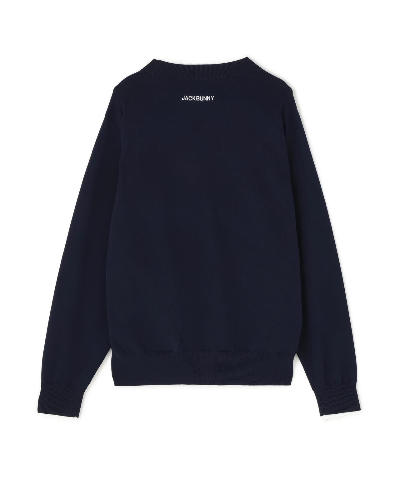 16Gクルーネックニットプルオーバー