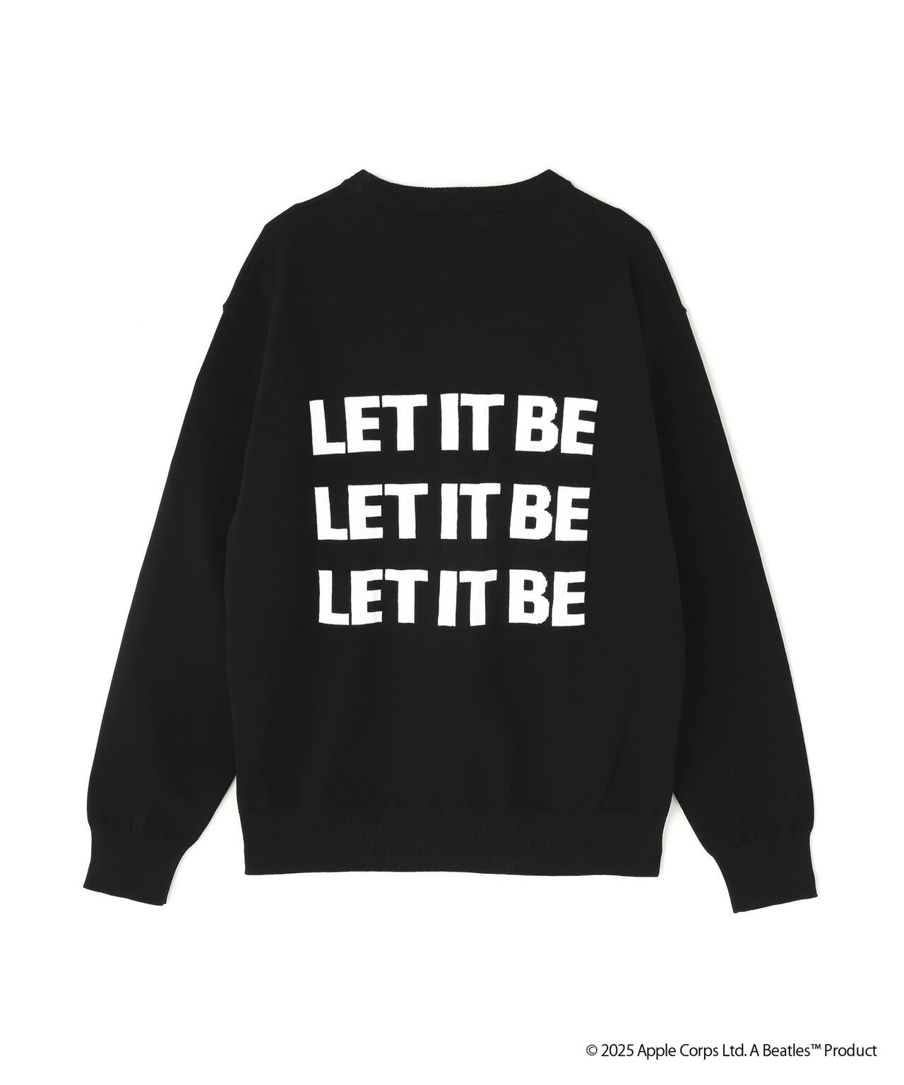 【The BEATLES ×Jack Bunny!!】長袖クルーネックニットプルオーバー