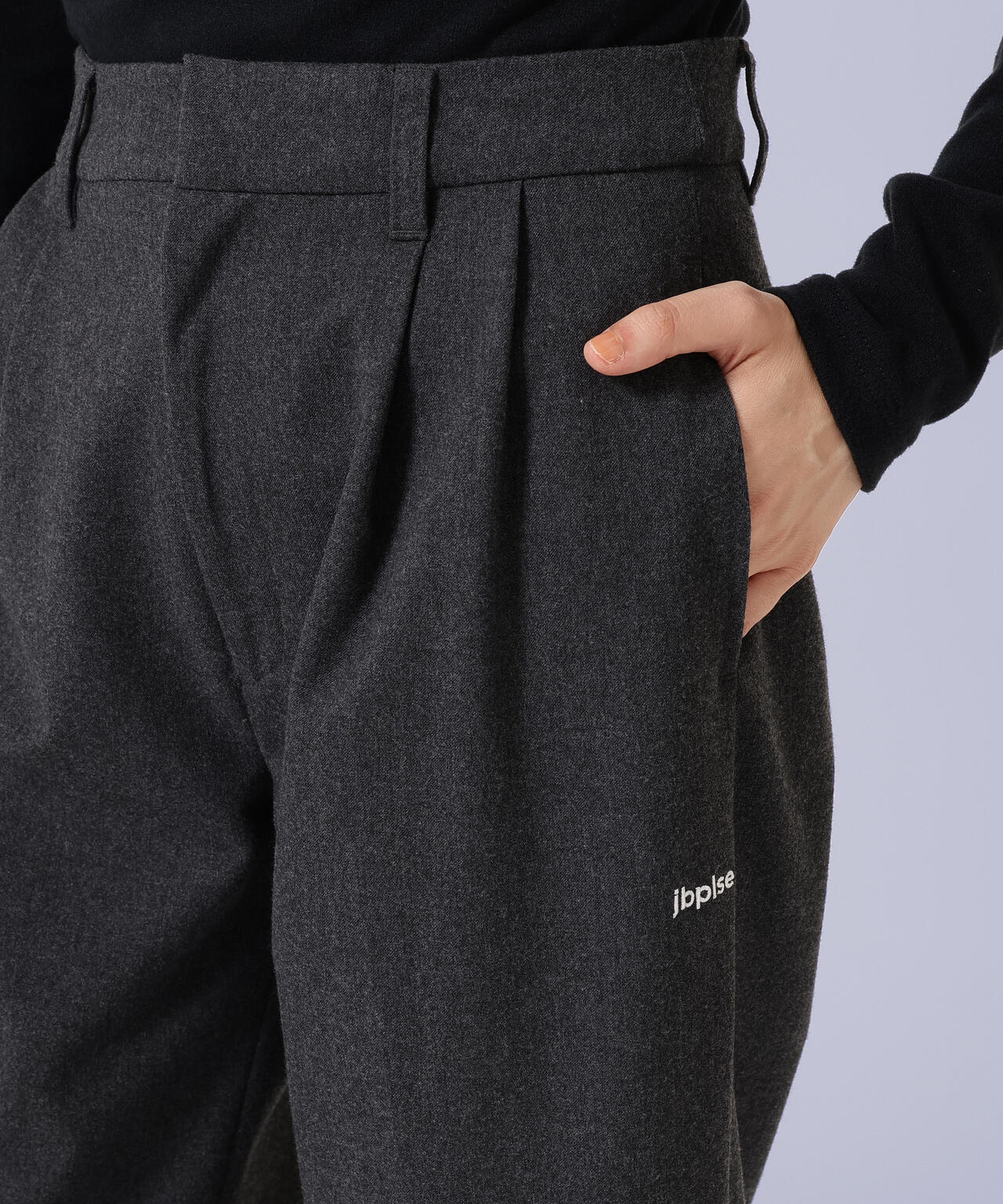 【jbplse】タックロングパンツ