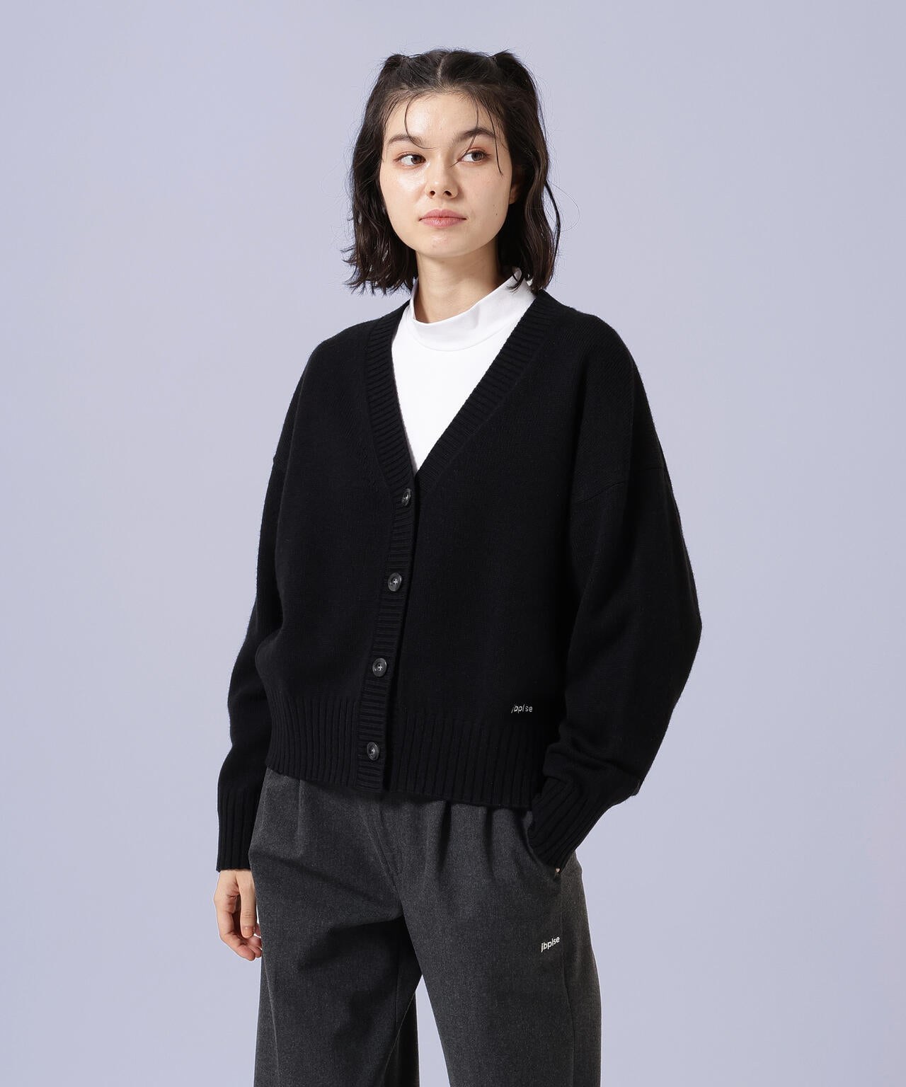 jbplse】クリンプブレンドウールカーディガン | Jack Bunny