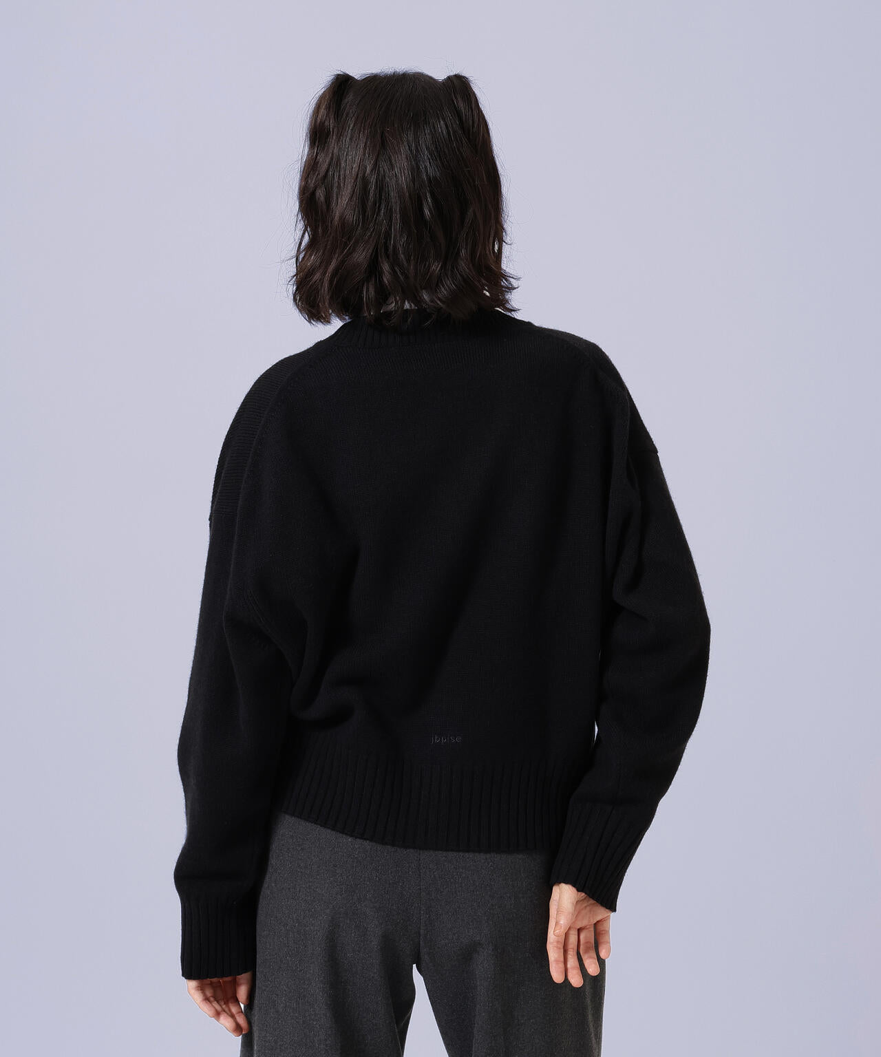 【jbplse】クリンプブレンドウールカーディガン