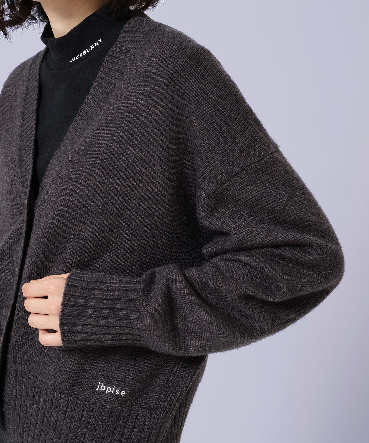 jbplse】クリンプブレンドウールカーディガン | Jack Bunny