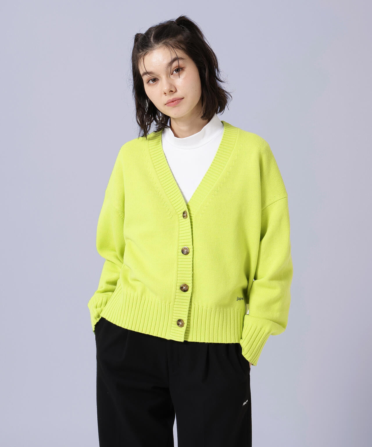 jbplse】クリンプブレンドウールカーディガン | Jack Bunny