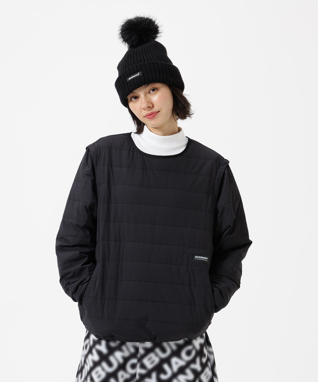 ストレッチタフタ中綿スニードジャック