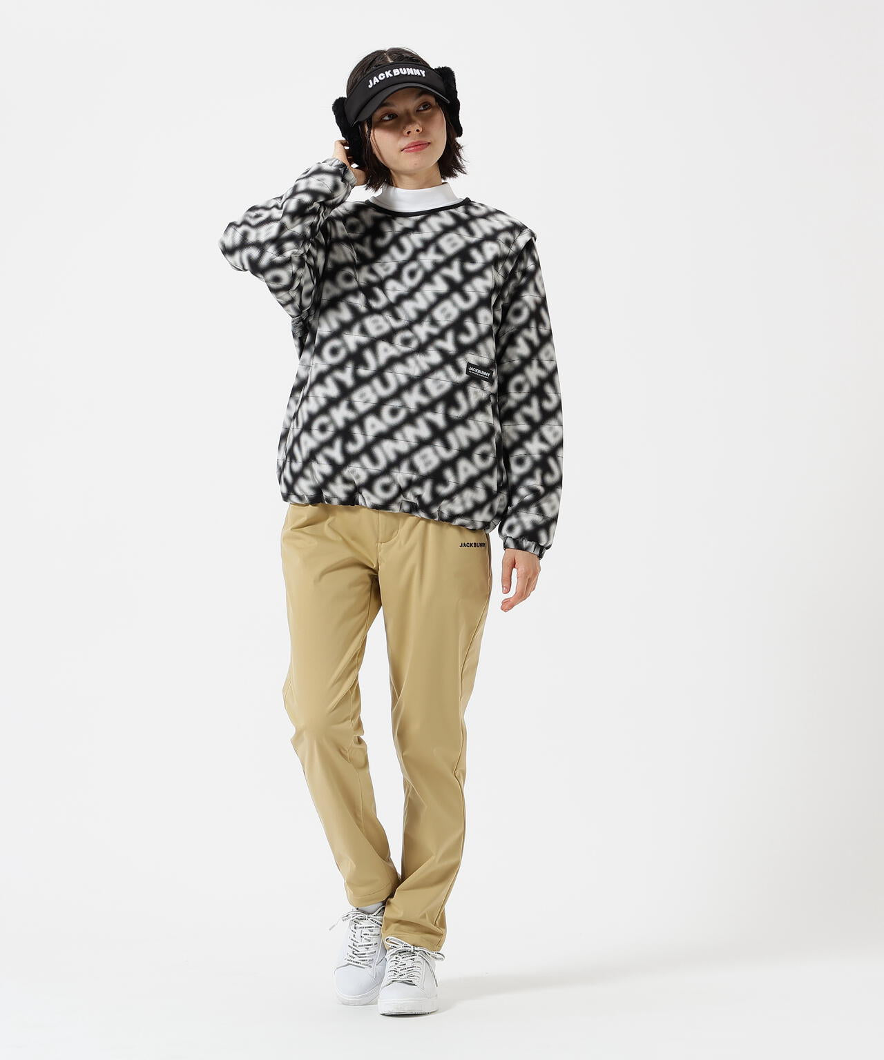 ストレッチタフタ 中綿ブルゾン | Jack Bunny!!（ジャックバニー