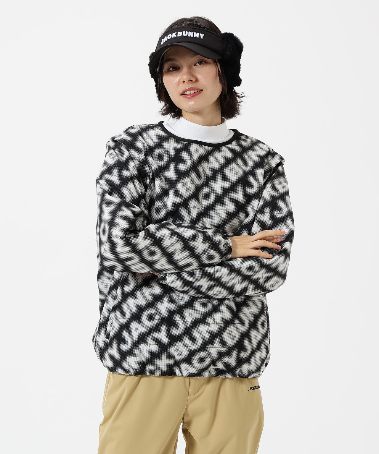 ストレッチタフタ 中綿ブルゾン | Jack Bunny!!（ジャックバニー