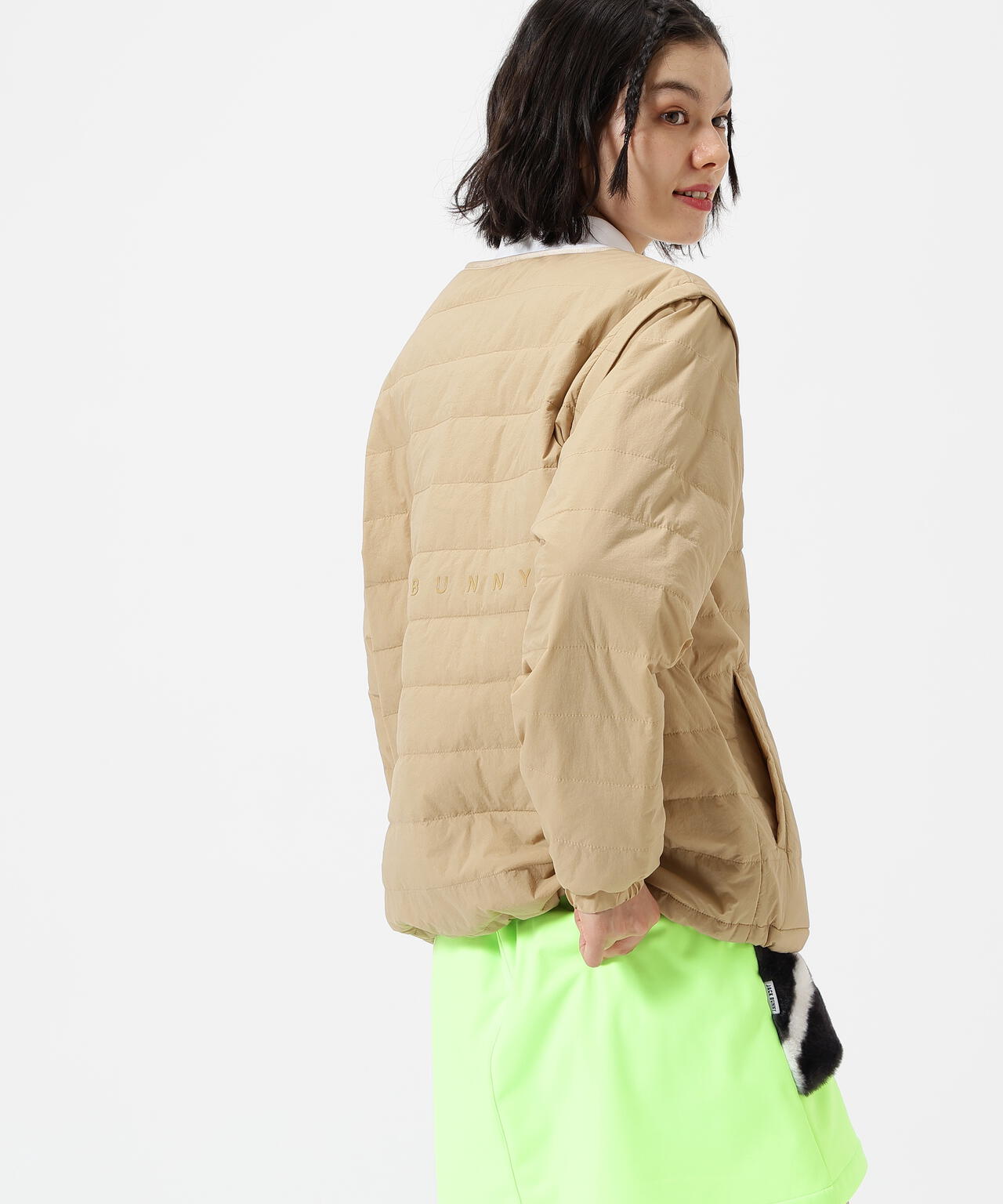 ストレッチタフタ中綿スニードジャック