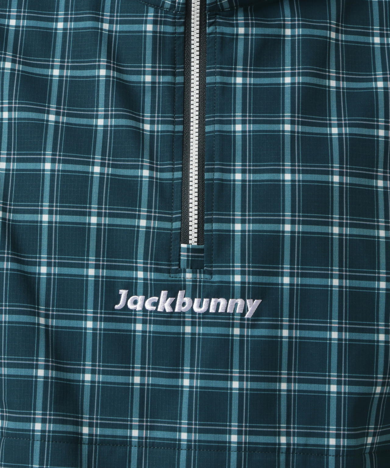 チェックプリント ハーフジップブルゾン | Jack Bunny!!（ジャック