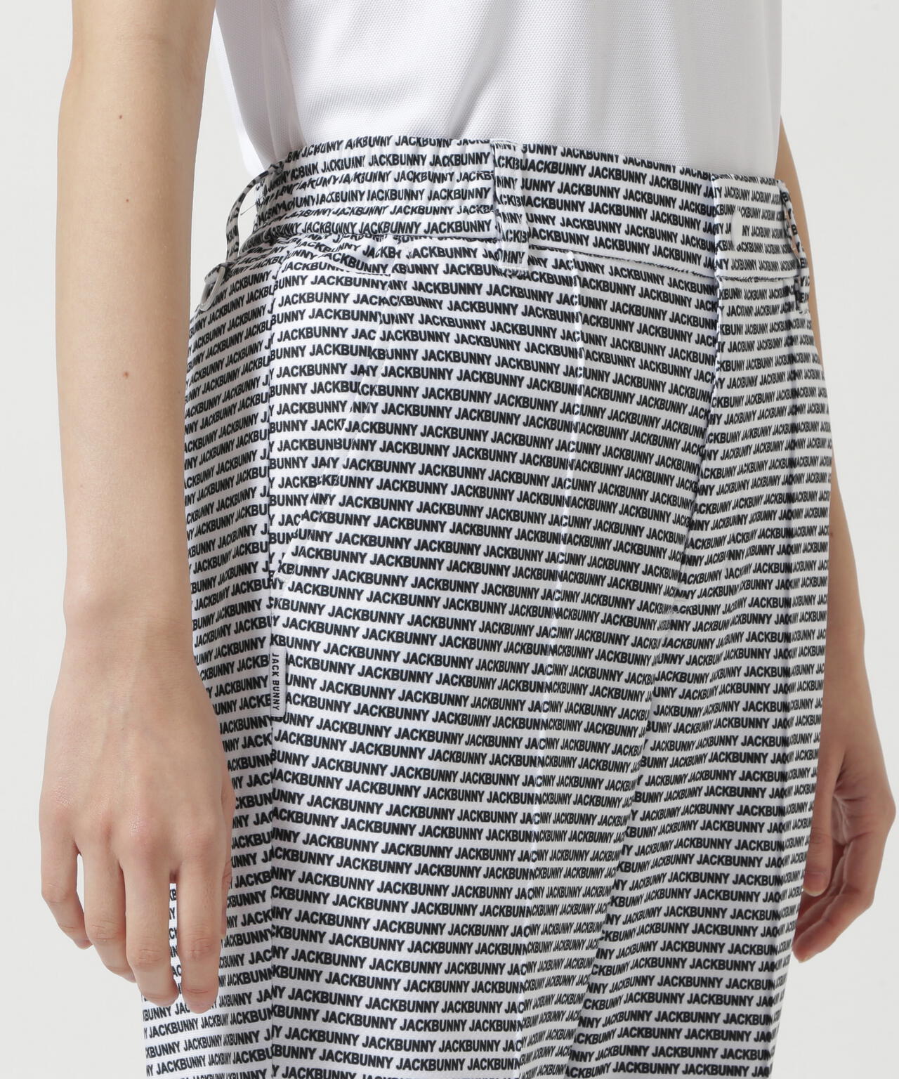 トリコットツイル　楽々美脚パンツ