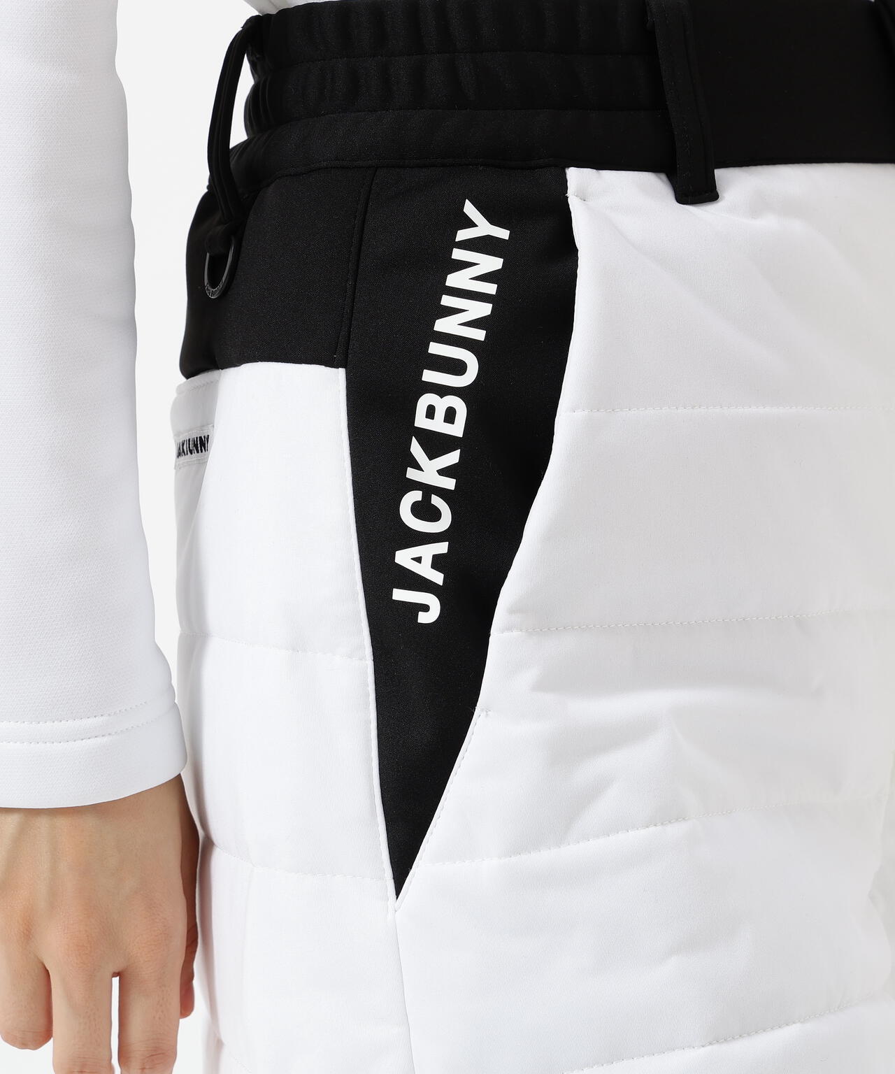 PEスムースラミネート中綿ショートパンツ