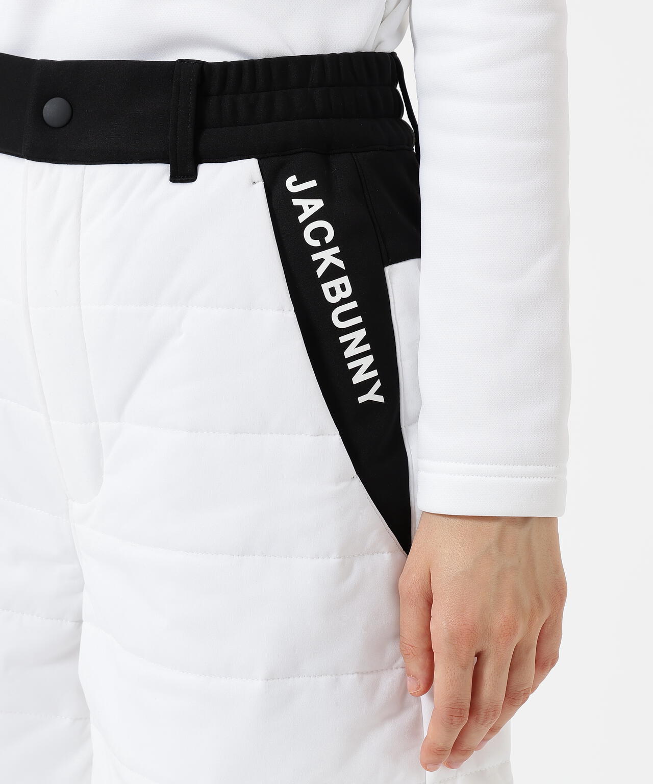 PEスムースラミネート中綿ショートパンツ