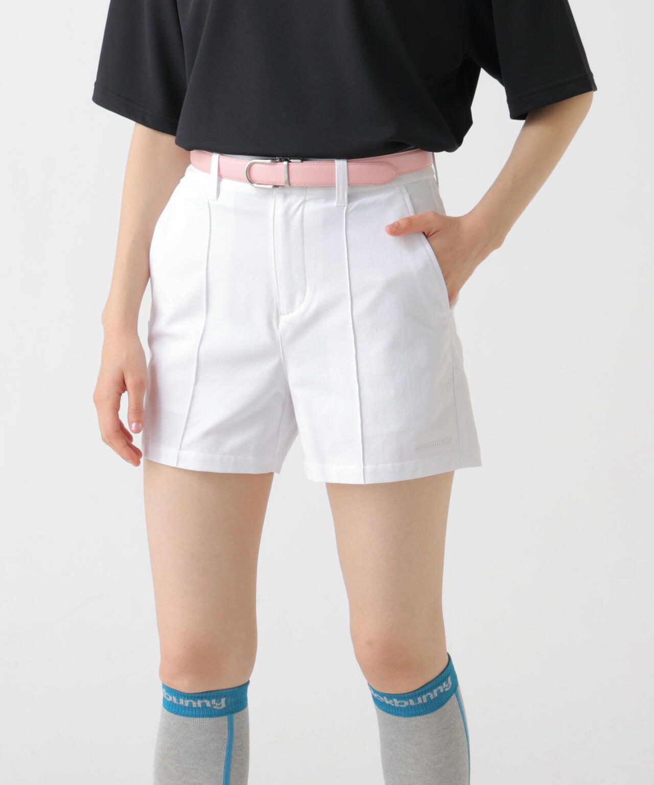 JACK BUNNY パックマン刺繍 ショートパンツ Jack Bunny!!（ジャックバニー） 【新品】ジャックバニー×BIRDIE WING