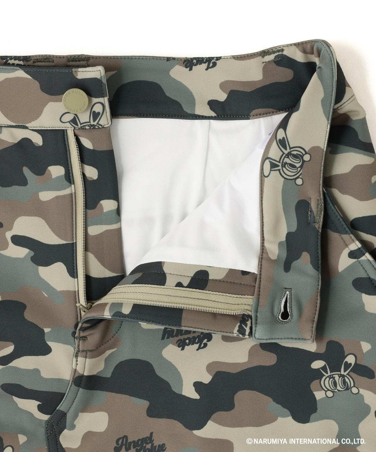 【一部店舗&公式オンライン限定】エンジェルブルーコラボカモフラ柄スカート