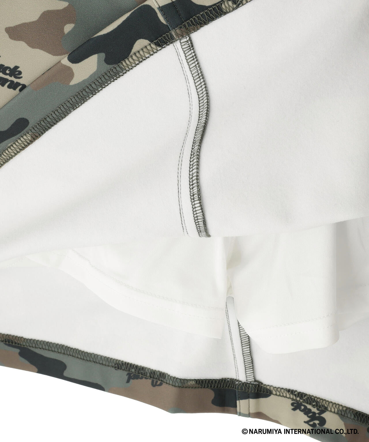 【一部店舗&公式オンライン限定】エンジェルブルーコラボカモフラ柄スカート