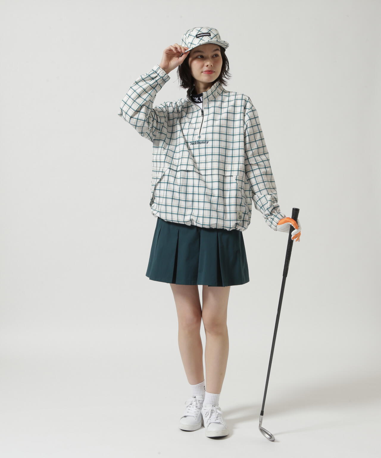 ほぼ未使用 Jack Bunny プリーツスカート Jack Bunny!!（ジャックバニー） 【新品】ジャックバニー ストレッチ